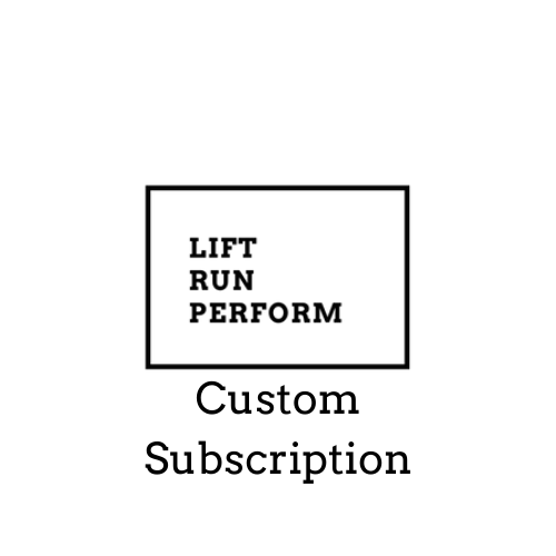 Custom Subscription Coaching